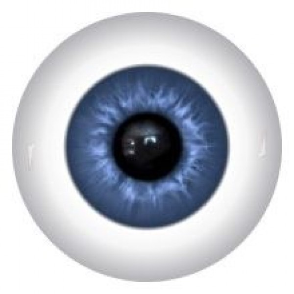 Глаза для кукол,  размер глаза 8 мм, полусфера арт. 1кр
